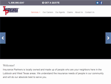 Tablet Screenshot of ins-partners.com